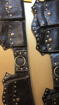Buccaneer Leather Pocket Belt