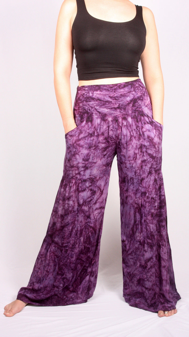 TIE DYE PALAZZO PANTS