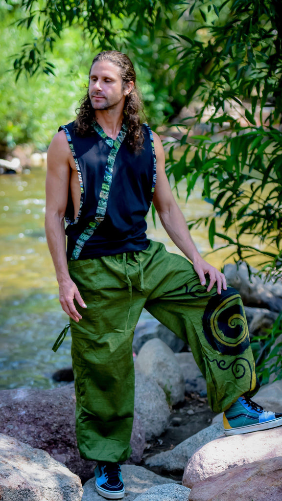 MEER☆WRAP BALLOON PANTS/CHARCOAL