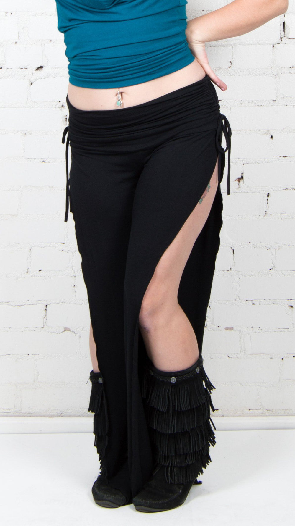 $15 ファッション UNOF／SLIT LINE PANTS